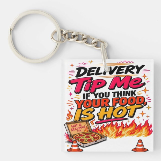 Tip Me Keychain (Front)