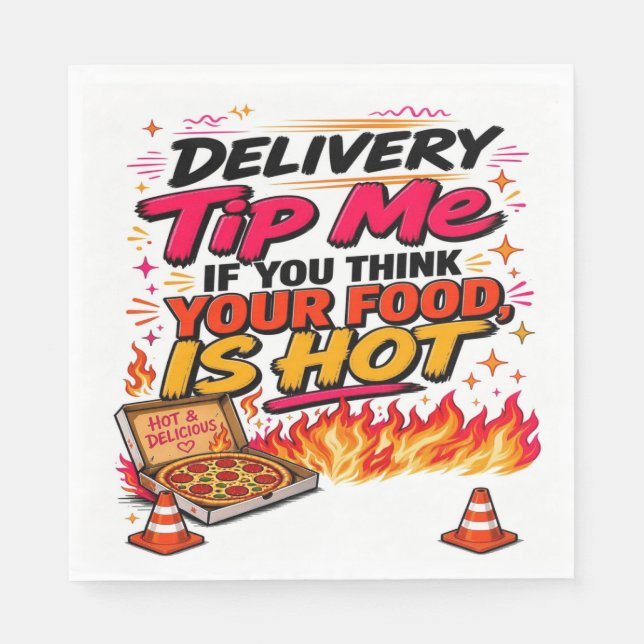 Tip Me Napkins (Front)