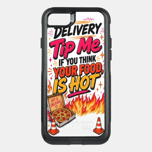 Tip Me Otterbox iPhone Case (Back)