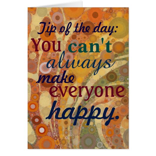 Tip of the Day Massage Therapy Therapist Cards (Front)