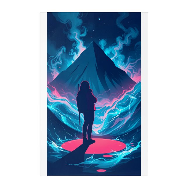 Tip of the iceberg Acrylic Wall Art (Front)