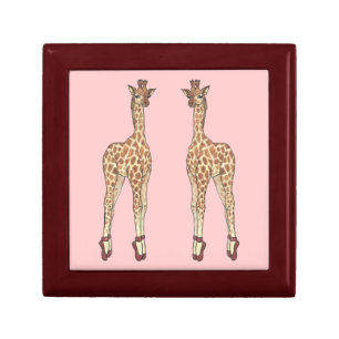 tip toe giraffe gift box