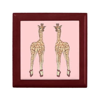 tip toe giraffe gift box