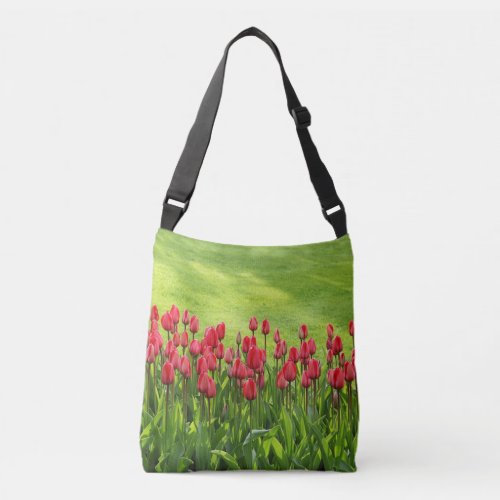 Tip Toe Through The Tulips Crossbody Bag