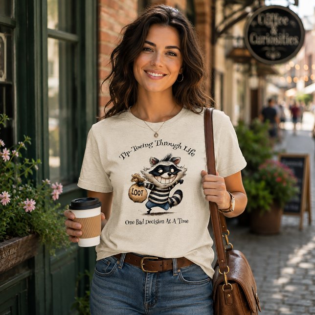 Tip-Toeing Through life Tri-Blend Shirt (Creator Uploaded)
