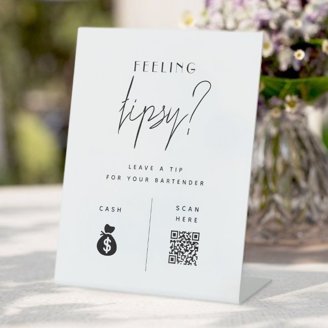 Tip Your Bartender QR Code Sign (Creator Uploaded)