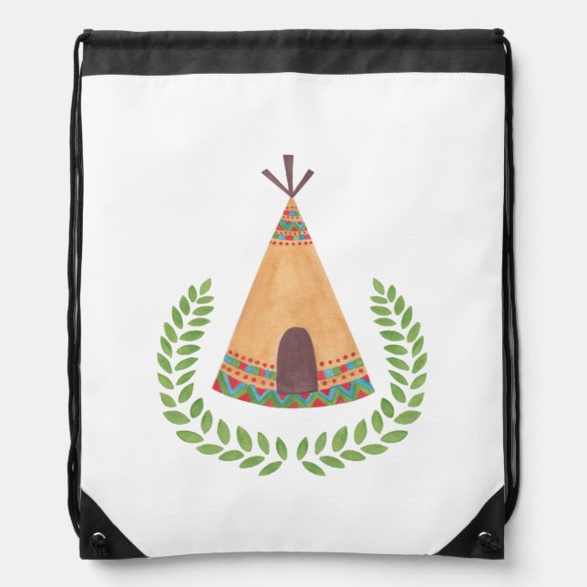 Tipi Drawstring Bag (Front)