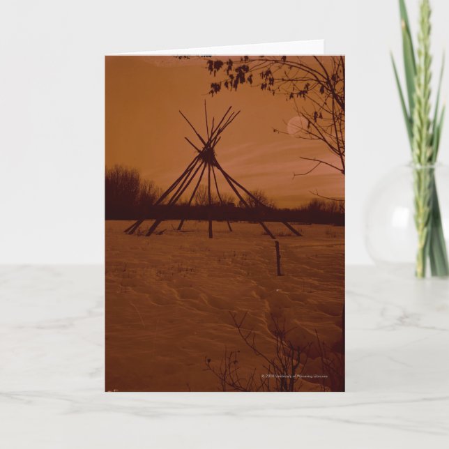 Tipi Frame Card (Front)
