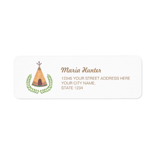 Tipi Label (Front)