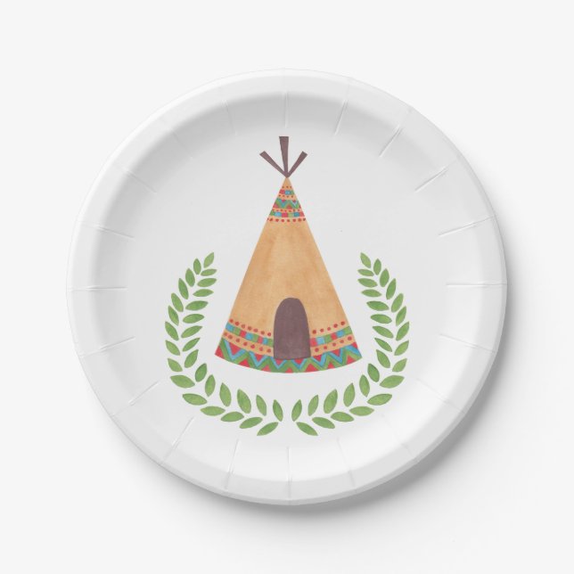 Tipi Paper Plates (Front)