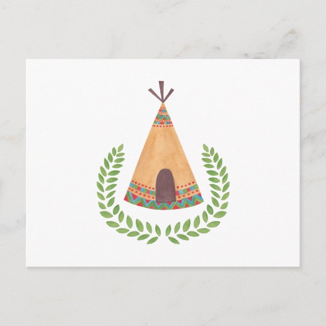 Tipi Postcard (Front)