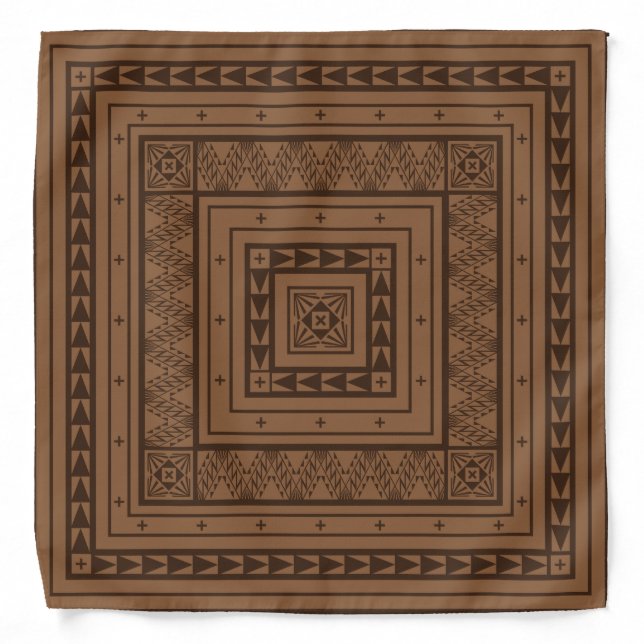 Tipi's Brown Bandana (Front)