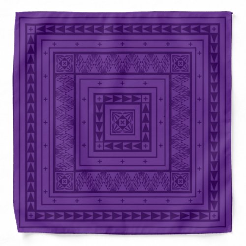 Tipis Purple Bandana