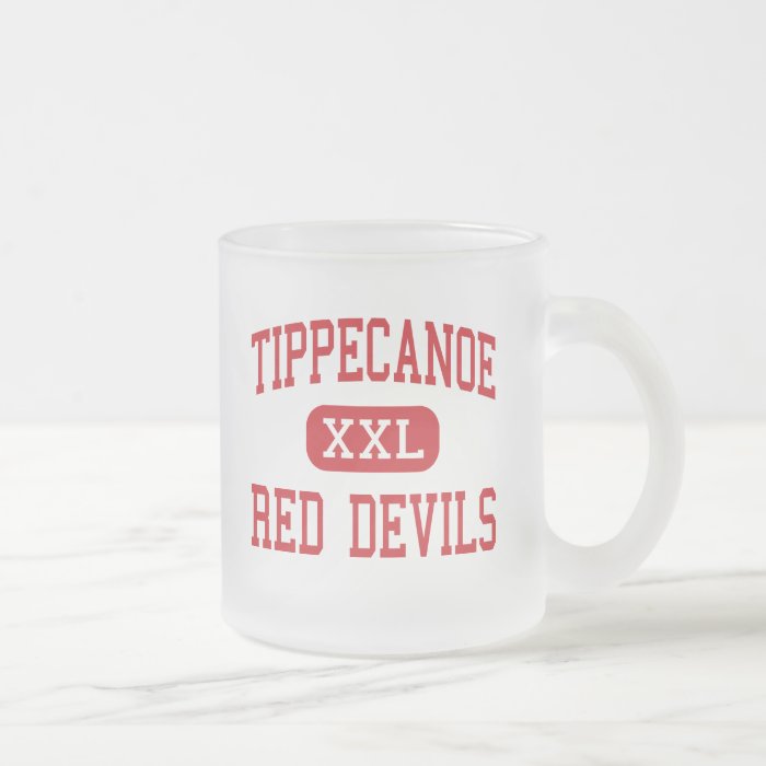 Tippecanoe   Red Devils   High   Tipp City Ohio Coffee Mug