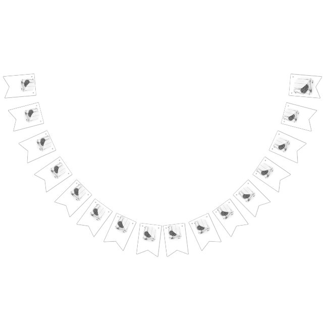 Tippler Shield Marked Pigeon Bunting Flags (All)