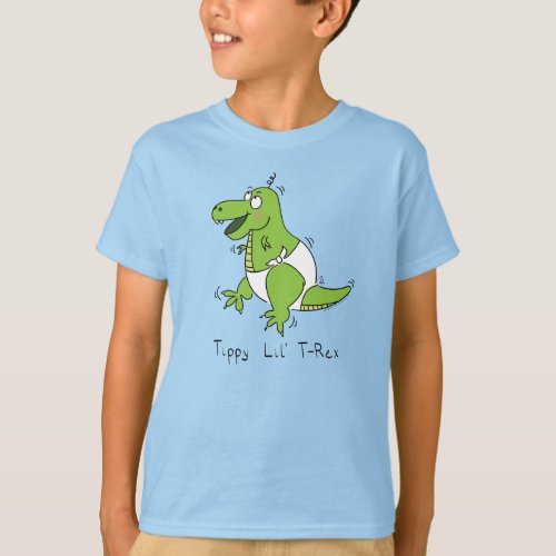 Tippy T_Rex Baby Dinosaur Kids Boys T_shirt