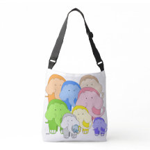 Tippy Toes Elephant Crossbody Bag