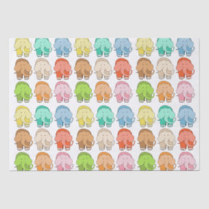 Tippy Toes Elephant  Tissue Paper