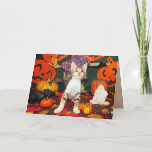 Tippy's Big Scare - Halloween Card (Front)