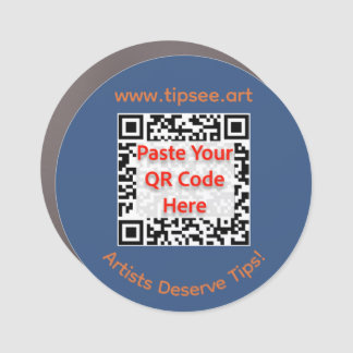 TipsSee Member Car Magnet (blue)