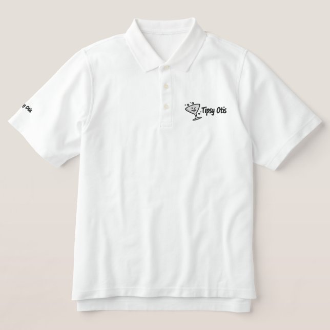 Tipsy Otis Polo Shirt (Design Front)