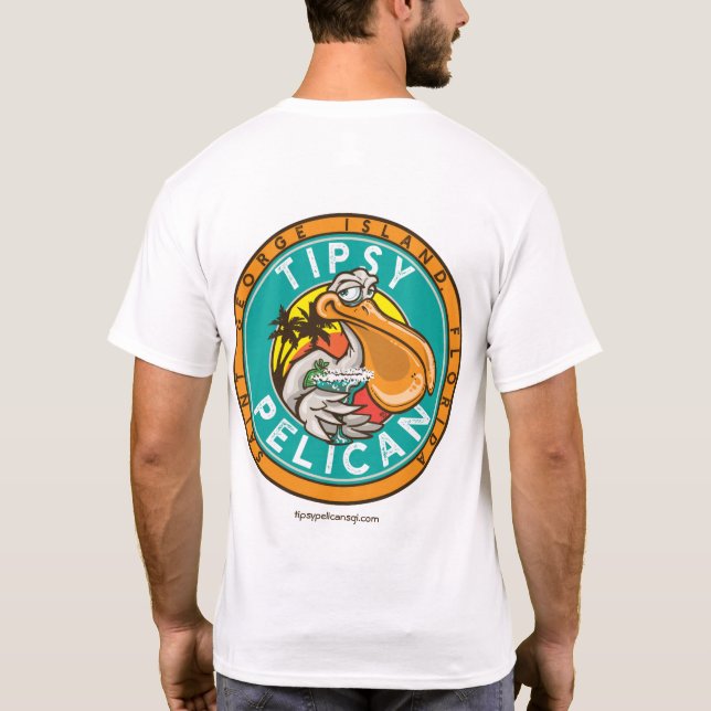 Tipsy Pelican T-Shirt Logo (Back)