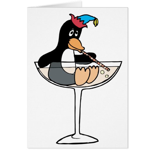 Tipsy Penguin Cards (Front)