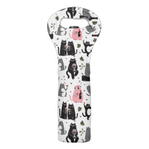 Tipsy Tabby Wine Tote