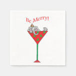 Tipsy-tini's Elephant Napkins