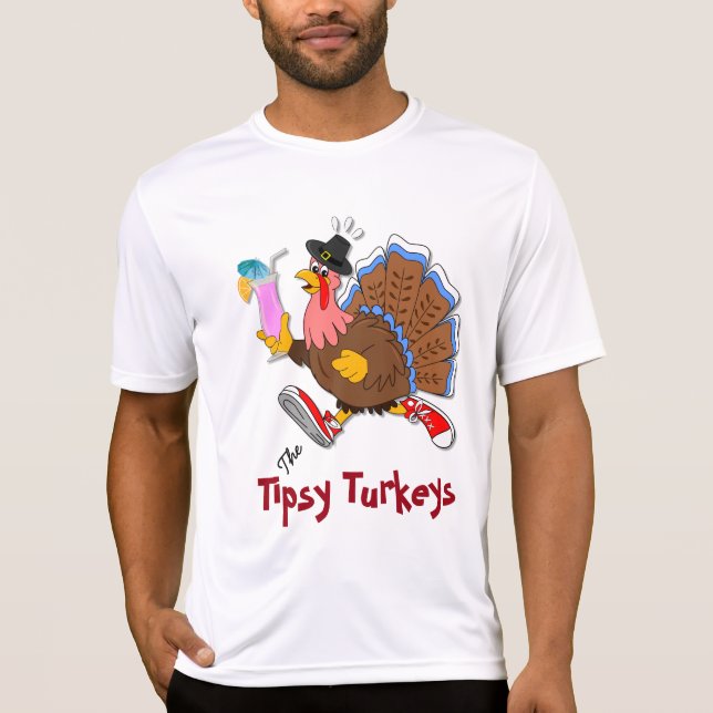 Tipsy Turkey (Cocktail) - SS Sport-Tek T-Shirt (Front)