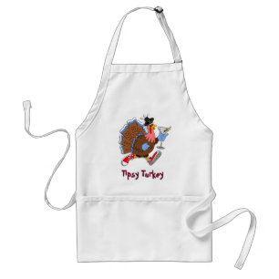 Tipsy Turkey (Martini) Adult Apron