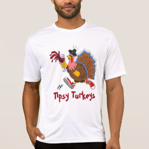Tipsy Turkey (Wine)  T-Shirt