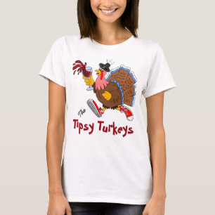 Tipsy Turkey (Wine) T-Shirt