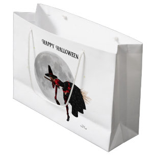 Tipsy Witch On Flying Broom Gift Bag