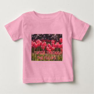 tiptoe through the tulips baby grow baby T-Shirt