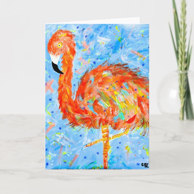 Tiptoeing thru the Marsh Card <Blank Card> (Front)