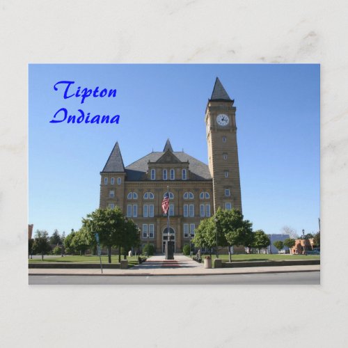 Tipton County Courthouse _ Customized Postcard