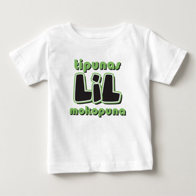 Tipunas LIL Mokopuna Baby T-Shirt (Front)
