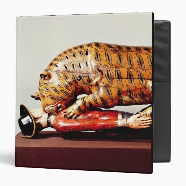 Tipu's Tiger, c.1790 (wood) Binder (Front/Inside)