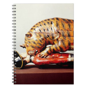 Tipu's Tiger, c.1790 (wood) Notebook