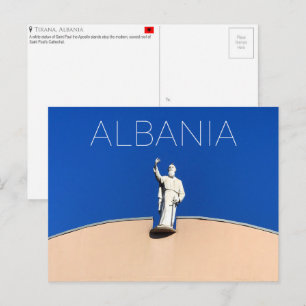 Tirana, Albania Travel Postcard