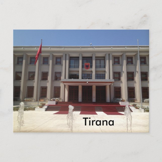 Tirana Postcard (Front)