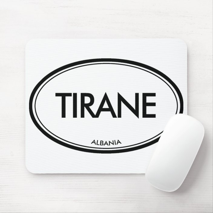 Tirane, Albania Mousepad