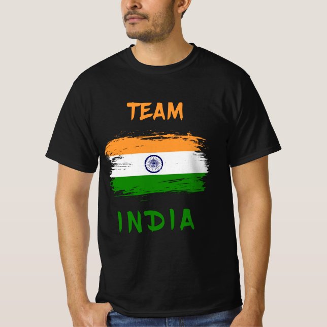 Tiranga, team india T-Shirt (Front)