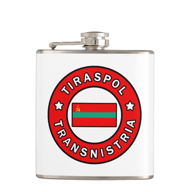 Tiraspol Transnistria Flask (Front)