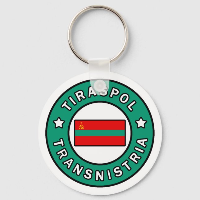 Tiraspol Transnistria Keychain (Front)