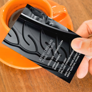 Tire and Auto Repair Business Card Template