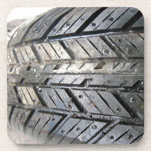 Tire Beverage Coaster (Front)