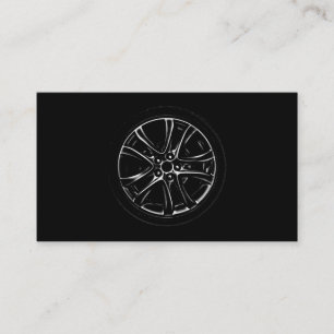 Tire Business Card for Mechanics