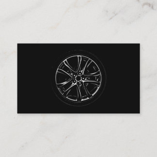 Tire Business Card for Mechanics